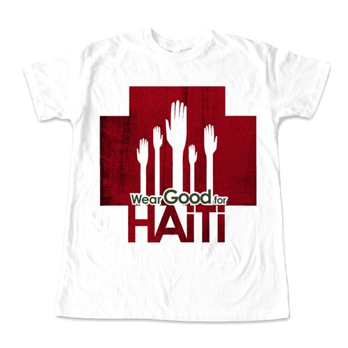 Wear Good for Haiti Tshirt Contest: 4x $300 & Yudu Screenprinter Ontwerp door Derric