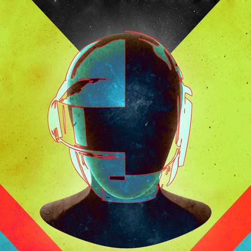 99designs community contest: create a Daft Punk concert poster Diseño de Thomy135