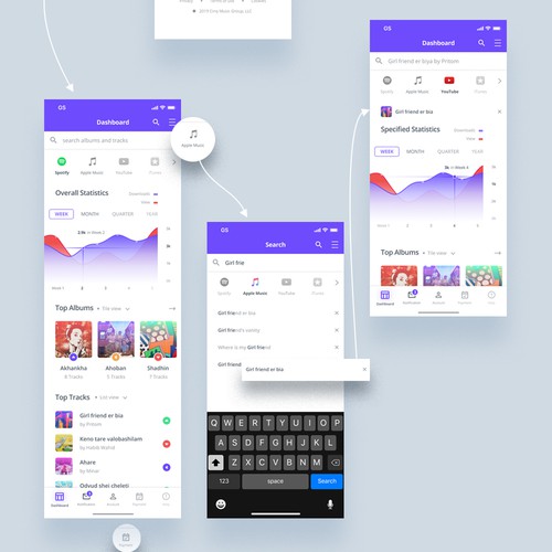 App design contest entry by s i n b a a d