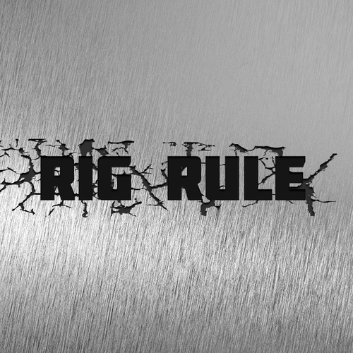 Rig Rule needs Lettering Design (wordmark) Design by designRays
