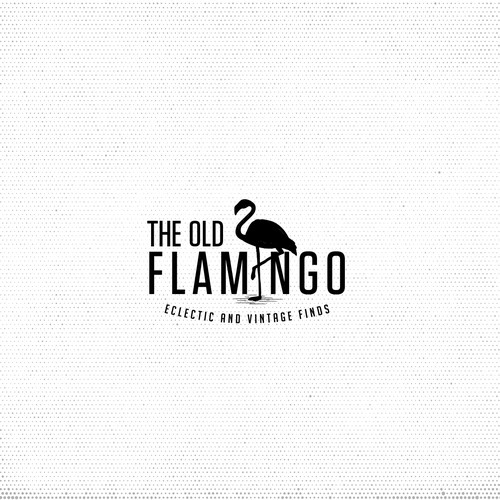 Create hip logo for THE OLD FLAMINGO that specializes in eclectic, vintage, upcycled furniture finds Réalisé par Spoon Lancer