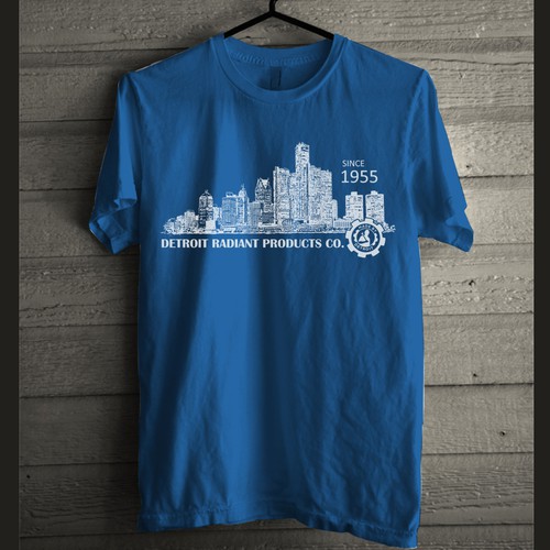 Create tourist nba like concept tshirt skyline designs for your city, T- shirt contest