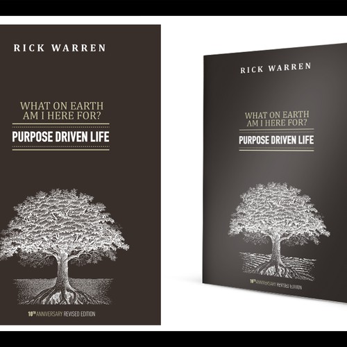 Book cover redesign for "What on Earth Am I Here For? The Purpose Driven Life" by Rick Warren Design by riverbed