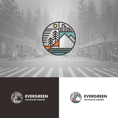 New Outdoor-Lifestyle agency // EVERGREEN outdoor group Design by ditanampastitumbuh