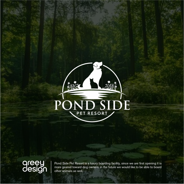 Pond Side Pet Resort / wildflowers