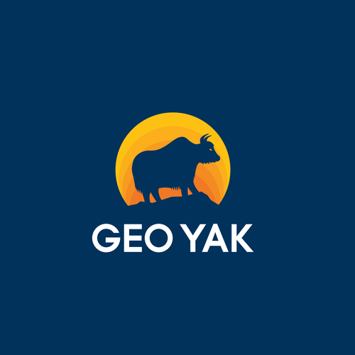 Yak-based logo for tech startup providing geospatial products and services Design von Man632