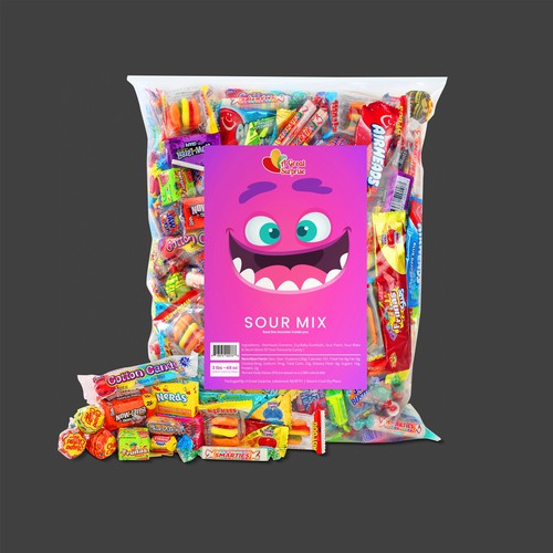 Design a modern, clean, chic, and professional candy label. Design by Imrank