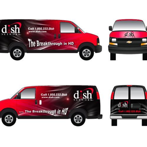 V&S 002 ~ REDESIGN THE DISH NETWORK INSTALLATION FLEET デザイン by nk
