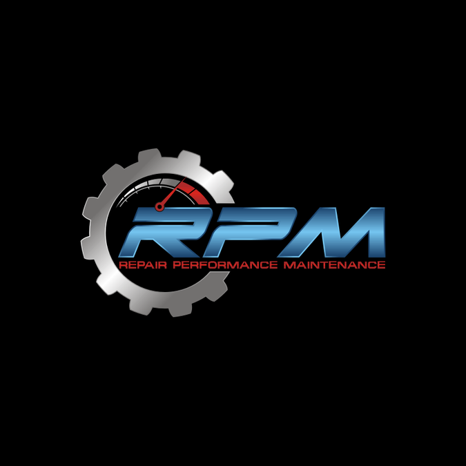Capture automotive Repair Performance and Maintenance or RPM Logo