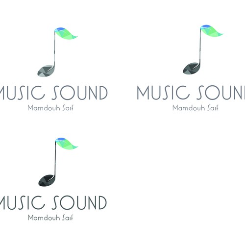 Create an artistic music company logo Design by reddove