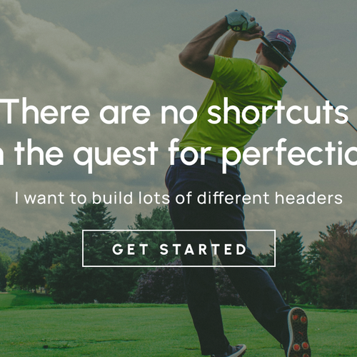 Website header for templates (Seen by Millions) Design by thecenx