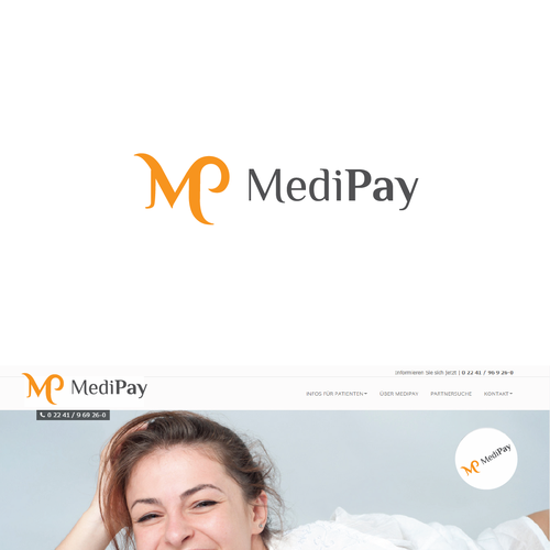 create an inspirational logo for MediPay Design by Zorica Petkovik