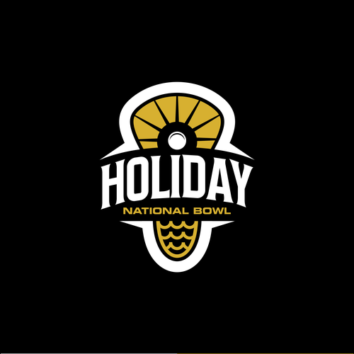 Holiday Bowl Logo Design by #RDWN