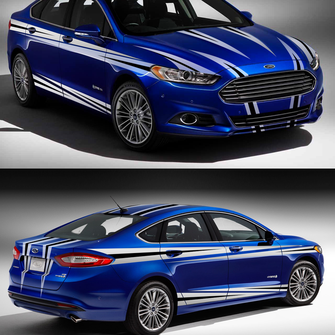 COOL AND STYLISH DESIGN FOR 2015 FORD FUSION | Car, truck or van wrap ...