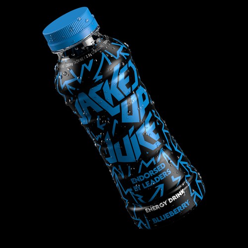Jacked Up Juice Energy Drink Design by natalino