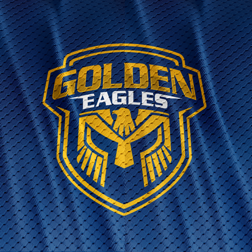 Basketball Team Logo for the 'Golden Eagles' (fast-tracked contest)! Design réalisé par Mouser®