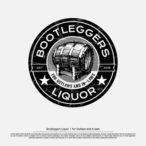 Bootleggers Liquor Store custom logo | Logo design contest