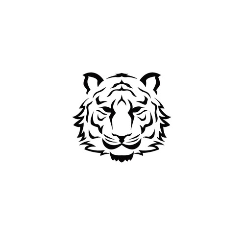 Design di ➤ TIGER HEAD LOGO (Black) di Raul B