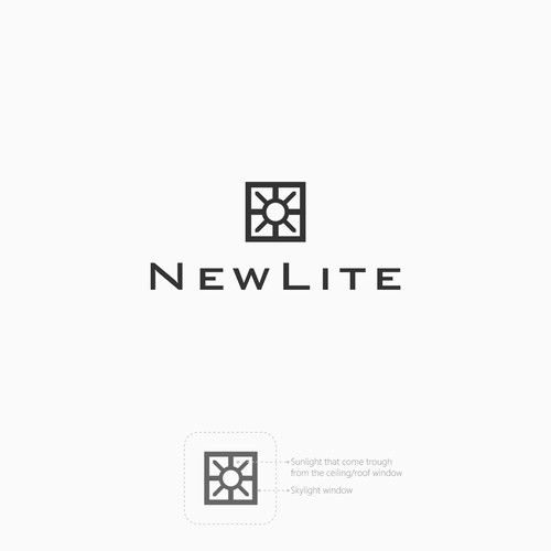 NewLite // Modern refreshing logo Design by Ditra