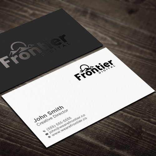 Create a business card with a rock solid brand Réalisé par Rskylight