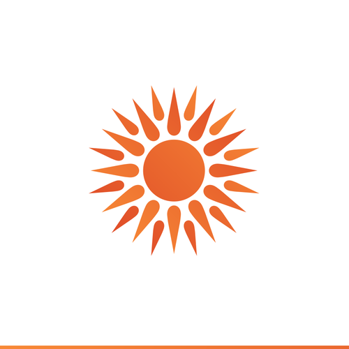 Design a modern logo inspired by the ancient sun Design by RAPUNZEL27