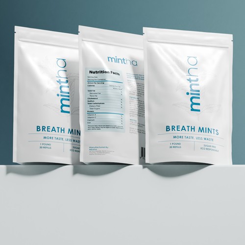 Upscale fresh breath mints pouch Design réalisé par Kulkicreatives