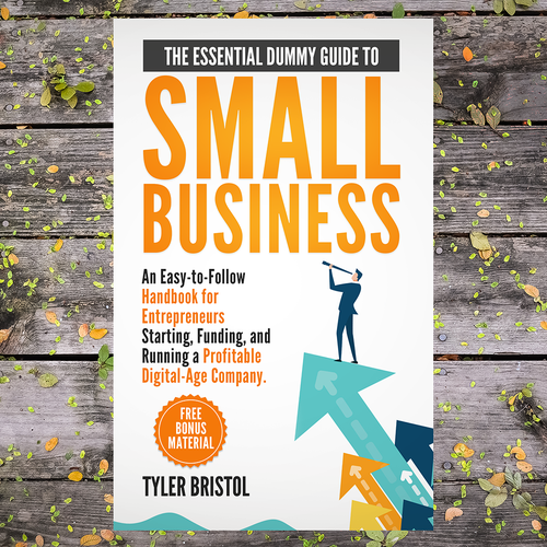 'Starting A Business' Book Cover Battle of Brilliance Design by Farax Ahmed