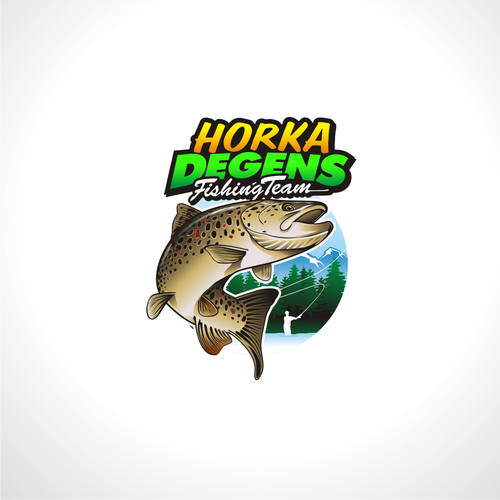 Make a logo for our Norwegian national fishing team (winner gets  promotion and more orders from us  50 - 100 logos pr y Design by jagokandank