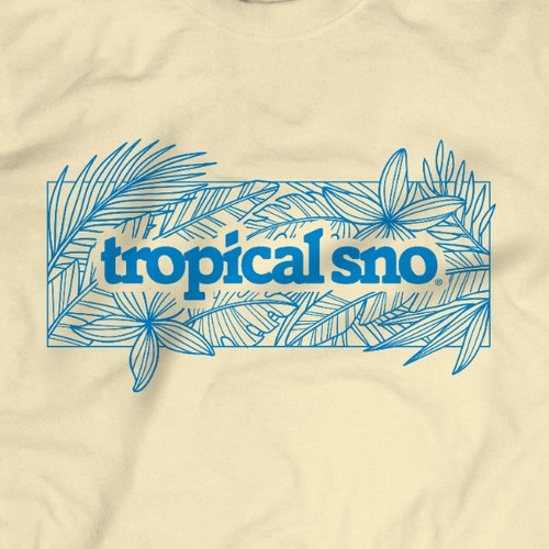 Tropical T-Shirt Design Design by Ibtar