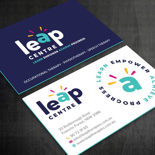 Design Business Card & Letterhead for Therapy Company Design by Felix SH