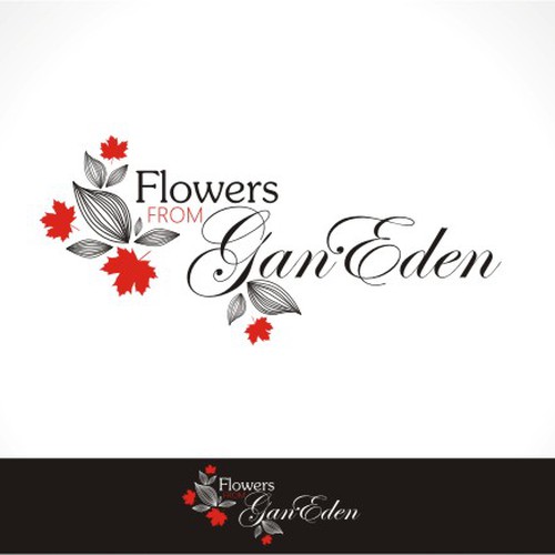 Help flowers from gan eden with a new logo Diseño de yuliART