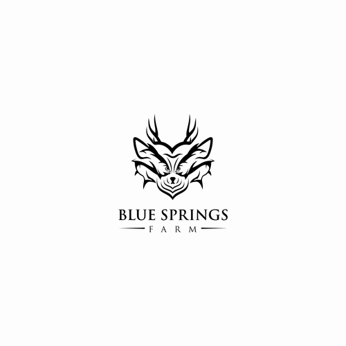 Logo for our Der hunting and bass fishing recreational farm Design by Art_Cues