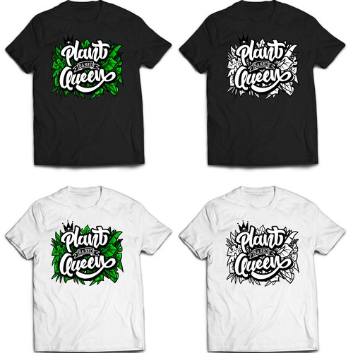 "Typography/Graphic wanted for vegan/plant-based lifestyle/eco-conscious merchandise" winning Illustration or graphics