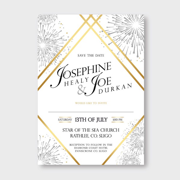 Wedding invite design