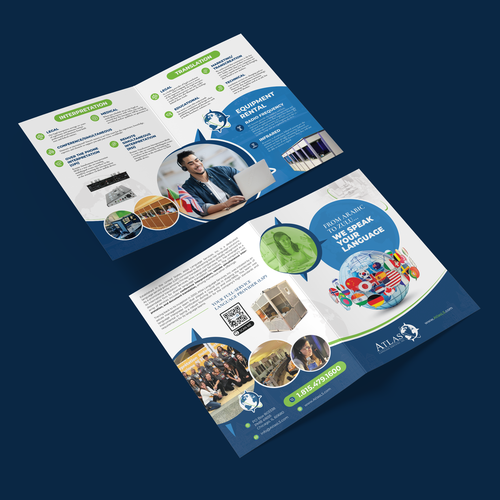 Creative minds needed!  Simple, clean look for company booklet! Design by vcreativecloud