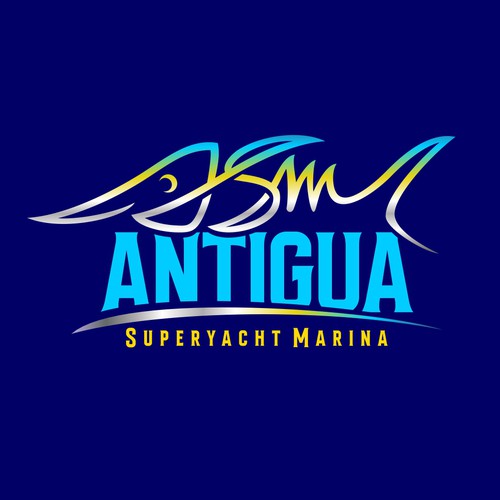 Logo for Antigua Superyacht Marina Design by herulogo