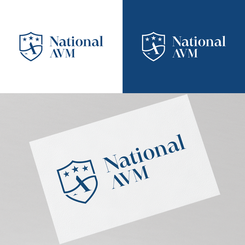 Logo National AVM Design by Asad Adnan