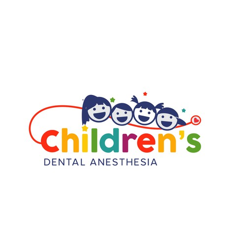 Children’s dental anesthesia company logo Design by meryofttheangels77