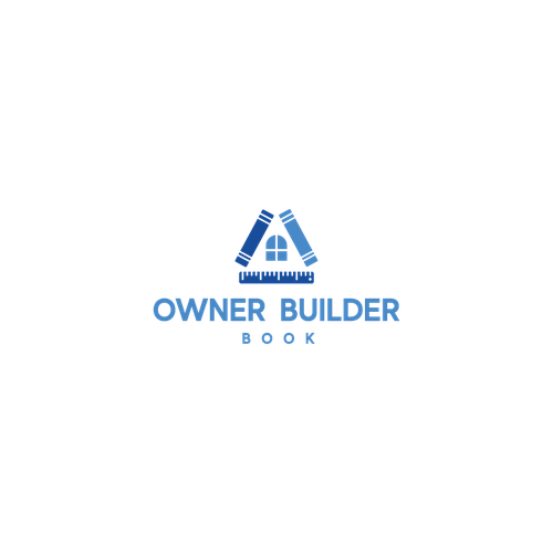 The New Owner Builder Book Logo Design by M851design