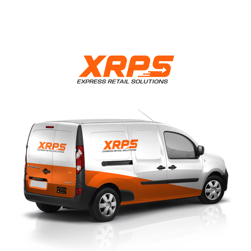 XPRS Express Retail Solutions Logo. Mass distribution company Design by bayudaswara