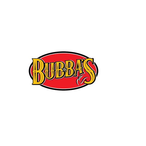 Logo design for "Bubba's" Réalisé par DonMare