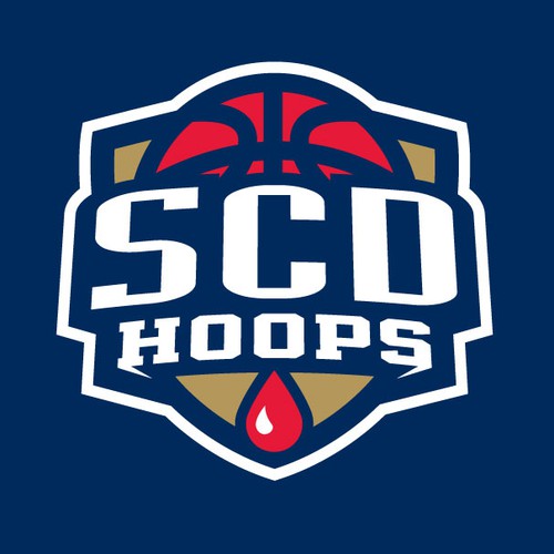 Basketball Logo for Team 'SCD Hoops' - Your Winning Logo Featured on Major Sports Network Design by JDRA Design