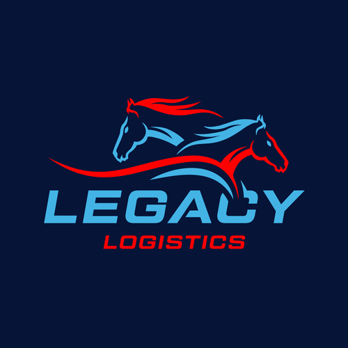 We need a Logo for our trucking company Design by Basit Iqbal