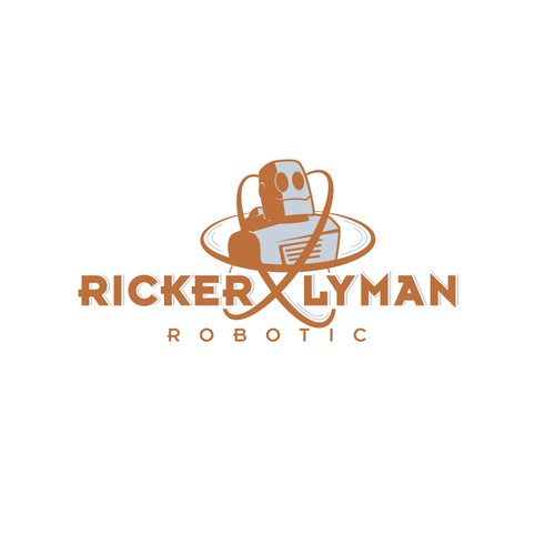 Ricker Lyman Robotic needs a retro Atomic Age logo Design by IvanL