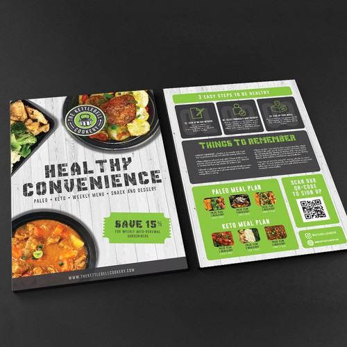 Meal Prep Service Flyer/Poster Postcard, flyer or print contest