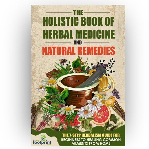 Design a book cover for Herbal Medicine & Natural Remedies Design by DejaVu