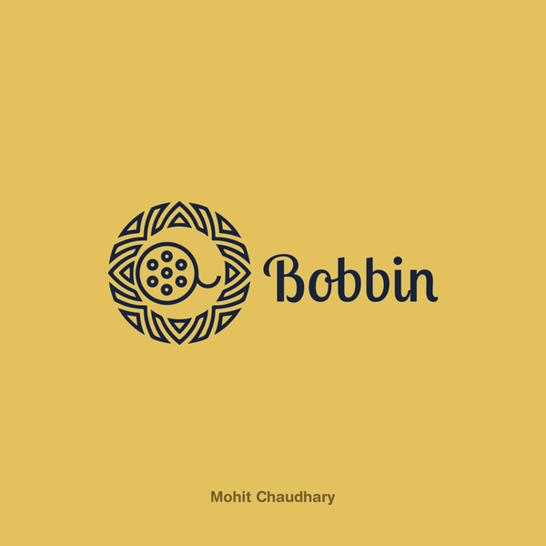 Bobbin Logo Design for a Fashion Designer