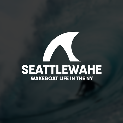 NEW logo for seattlewake -  wakesurfing logo Design by Med mansour