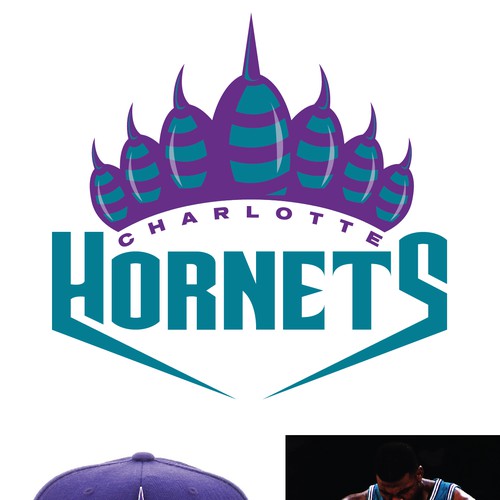 Community Contest: Create a logo for the revamped Charlotte Hornets! Design by Mihai Basoiu