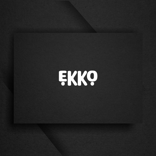 SIMPLE LOGO - ekko Letters then dm after Design by beklitos